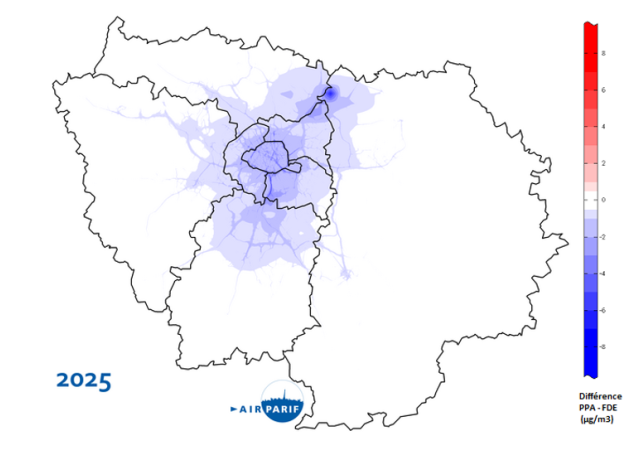 Impacts attendus sur la qualité de l’air du projet de révision du PPA