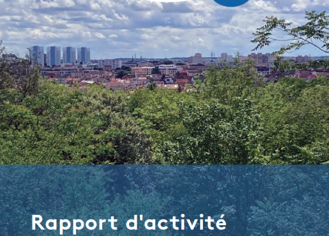 couverture du rapport d'activité 2025